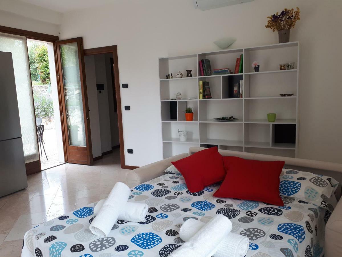 Appartamento Con Giardino A Cisano Di باردولينو المظهر الخارجي الصورة