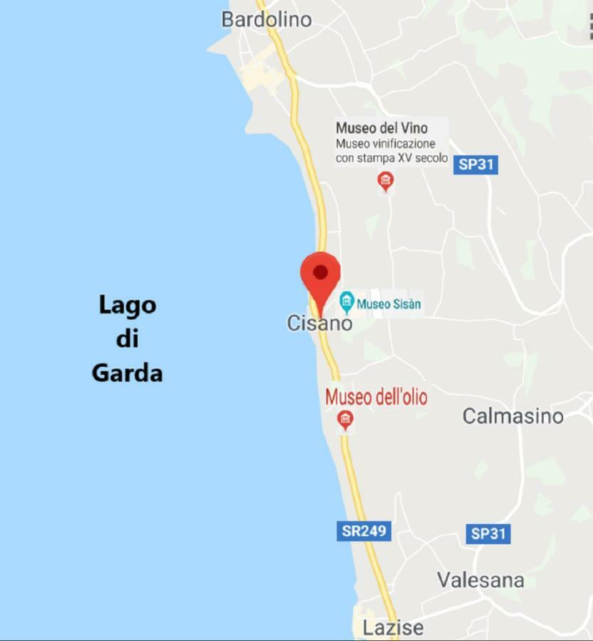 Appartamento Con Giardino A Cisano Di باردولينو المظهر الخارجي الصورة